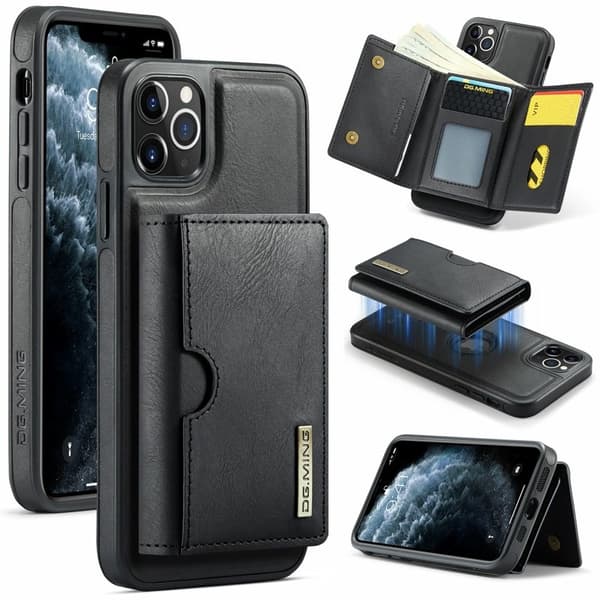 DG.MING M6 Series Mobilskal till iPhone 11 Pro Max Magnetiskt Svart
