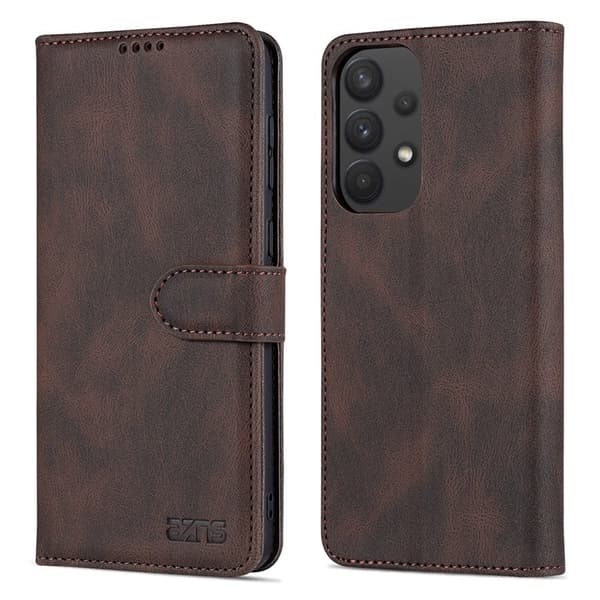 AZNS Plånboksfodral Samsung Galaxy A53 5G Konstläder - Brun