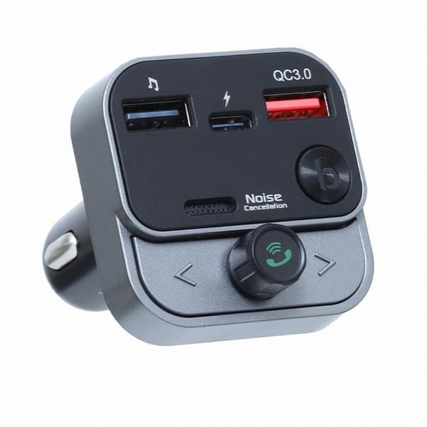 FM MP3-Sändare Bluetooth 5.0 + USB-A/Typ C 30W ART FM-84B Svart