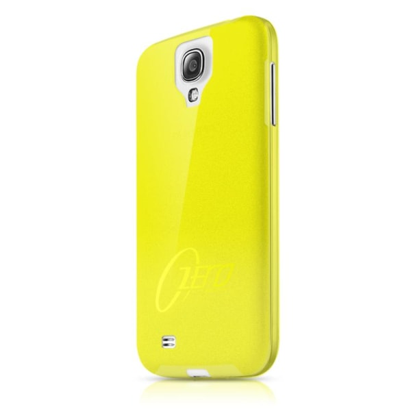 ITSkins Zero 3 -kuori Samsung Galaxy S4 Minille (keltainen) + Screen Sky