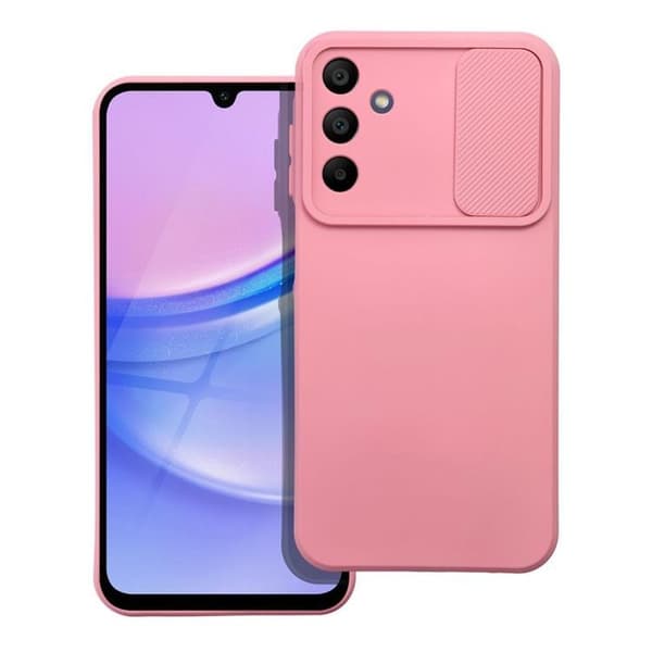 Telefontaske til Galaxy A15 5G/4G Slide - Lyserød Rosa