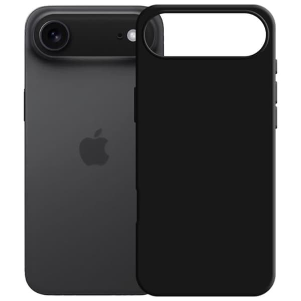 3MK Mobilskal till iPhone Air Silikon - Svart Svart