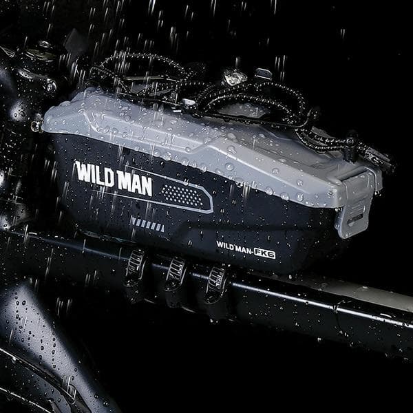WILDMAN FK6 Cykelstel Taske - Grå/Sort