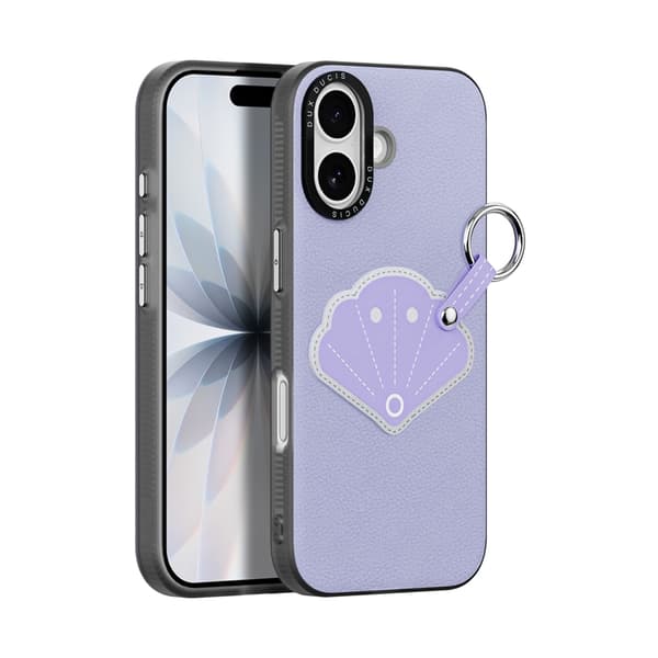 DUX DUCIS Mobilskal till iPhone 17 med Fingerring/Rem Luvy Series Lila