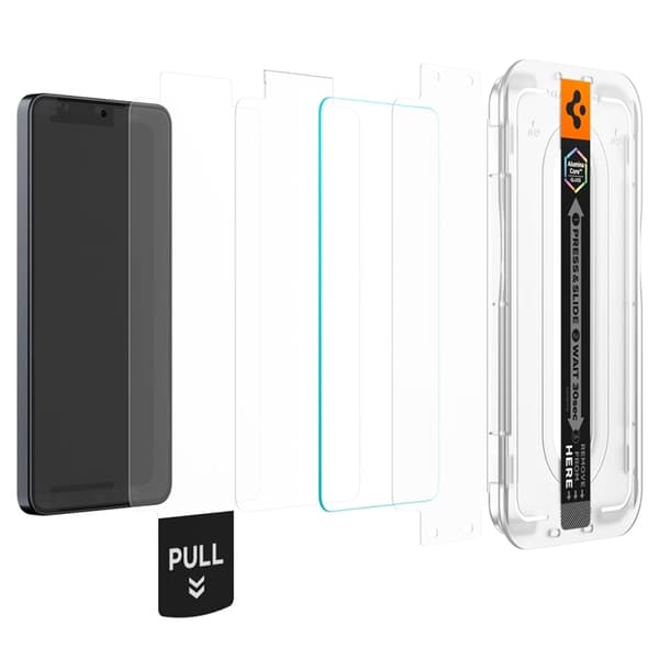 Spigen [2-Pack] Skärmskydd Härdat Glas För Galaxy S26 - Clear Transparent