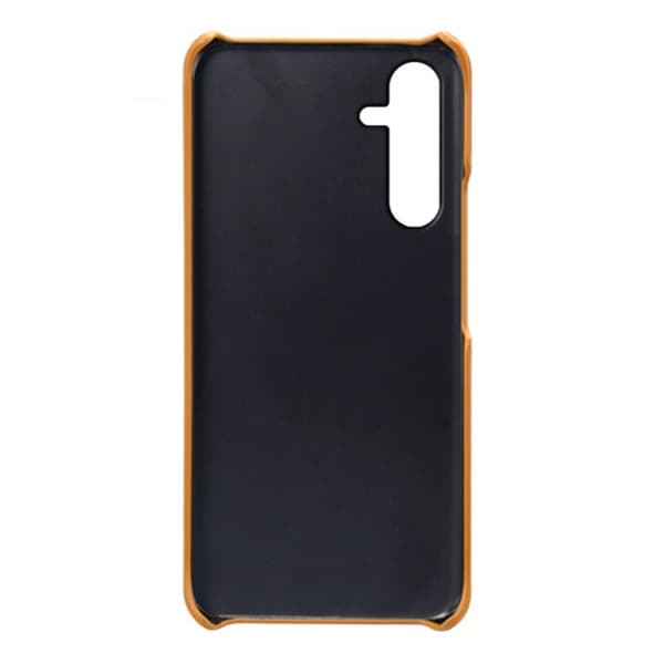 Shockproof Mobilskal till Samsung Galaxy A55 5G PU Läder + Plast - Orange