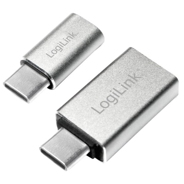 Logilink USB-C Till USB Och Micro USB Adapter Svart