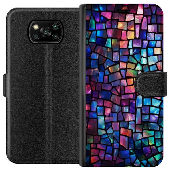 Plånboksfodral till Xiaomi Poco X3 NFC med Disco