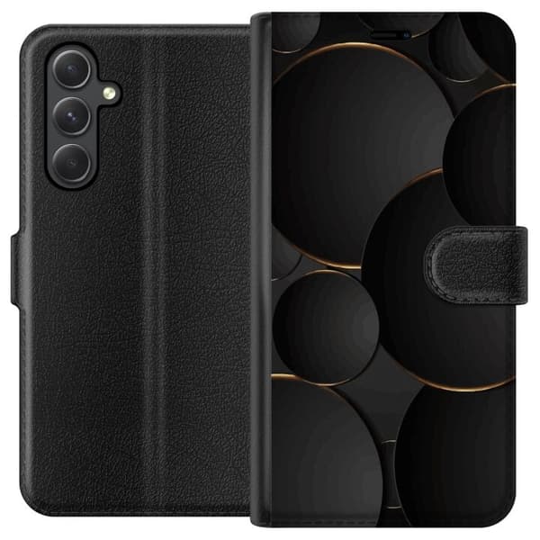 Plånboksfodral till Samsung Galaxy A25 med Lyxig Cirklar