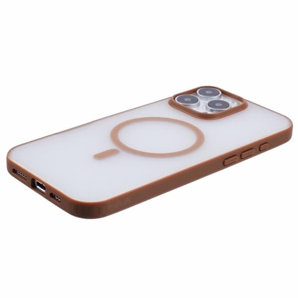 X-LEVEL Mobilskal till iPhone 16 Pro Magnetiskt Matt Guld