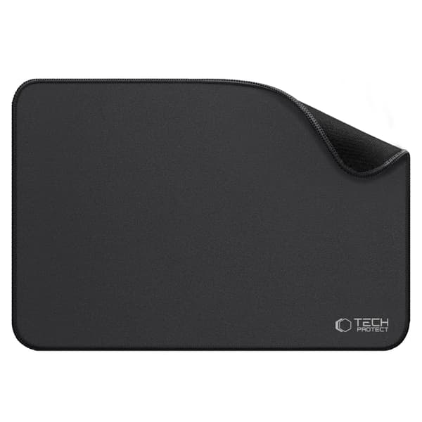 Tech-Protect Musemåtte A100 35x25 CM - Sort Svart