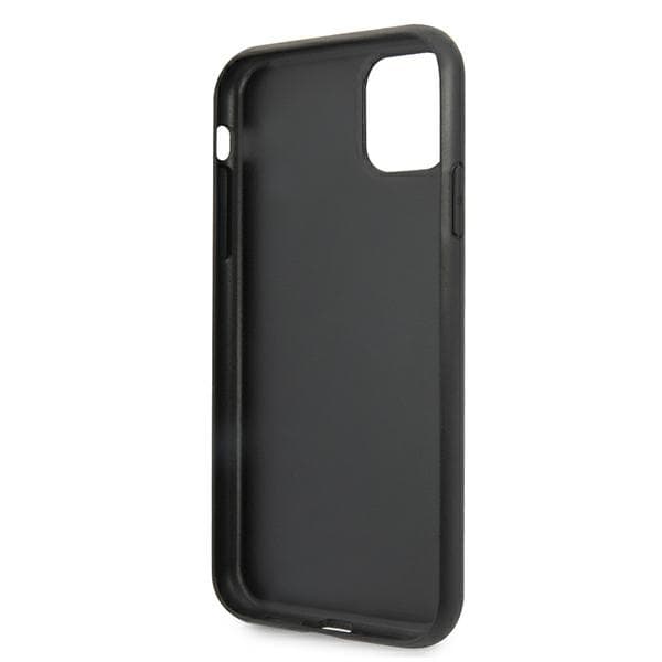 Guess telefontaske til iPhone 11/Xr MagSafe 4G Triangle Collection - Brun