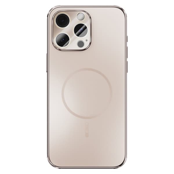 ABEEL Mobilskal till iPhone 14 Pro Max Magnetiskt TPU PC Guld