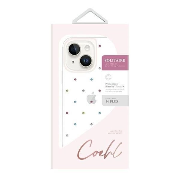 Uniq iPhone 14 Plus Skal Coehl Solitaire - Transparent