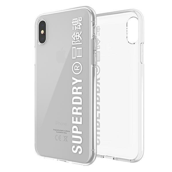 SuperDry Snap Cover iPhone X / XS - Hvid