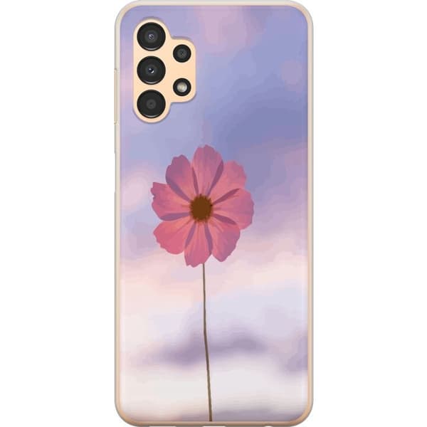 Mobilskal till Samsung Galaxy A13 med Rosa blomma