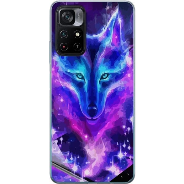 Mobilskal till Xiaomi Poco M4 Pro 5G med Neon Varg