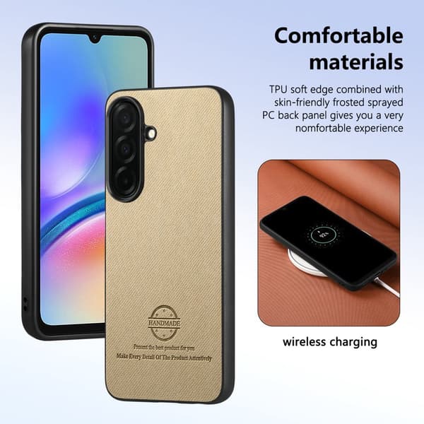 Mobilskal för Samsung Galaxy S26 Konstläder - Khaki