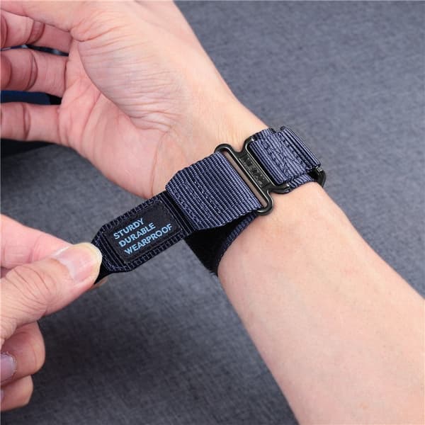 Whoop 4.0 Armband Stylish Nylon - Blå