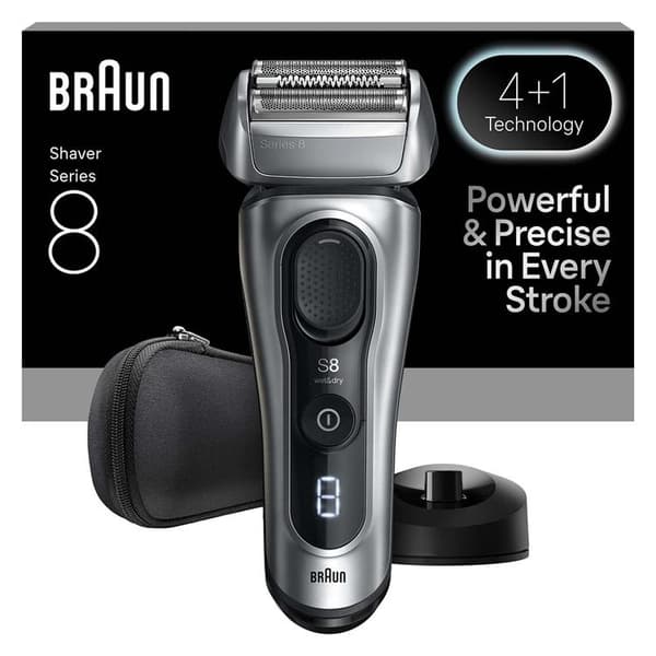 Braun Rakapparat Serie 8 8617s Svart