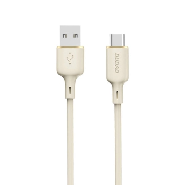 Dudao USB-A til USB-C Kabel 1m - Beige