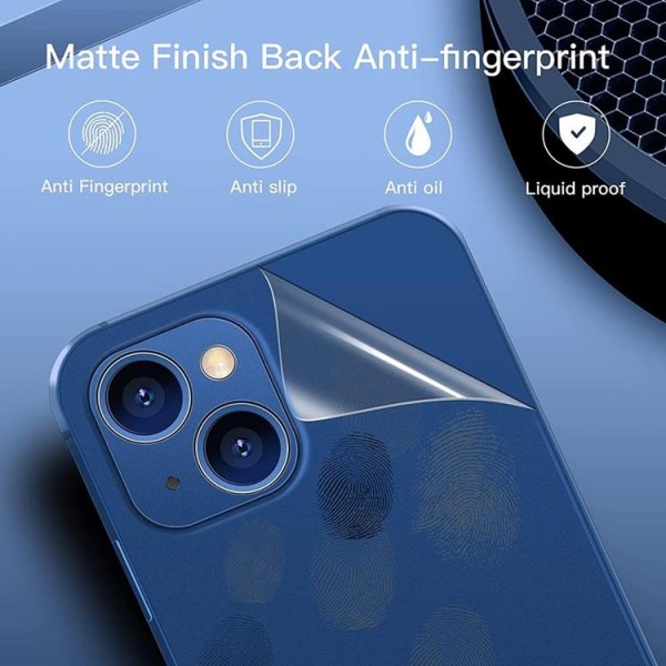 BOOM Zero iPhone 15 Mobilskal Ultra Slim - Blå