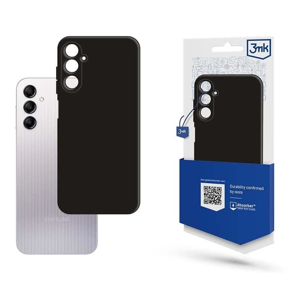 3MK Galaxy A14 5G/4G Mobilcover Mat - Sort Black