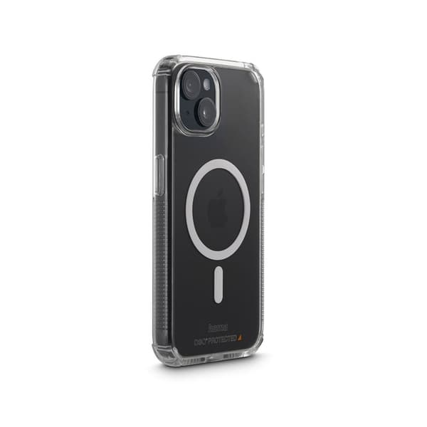 HAMA Mobilskal Extreme Protect iPhone 15 MagFodral Transparent