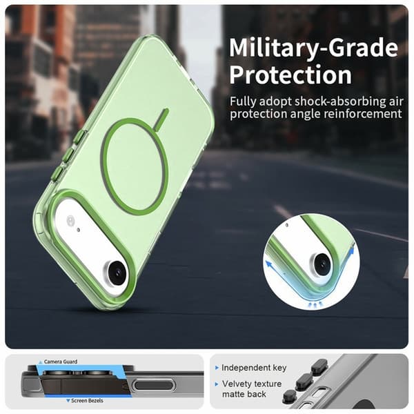 Mobilskal till iPhone Air MagSafe Candy Color - Grön Grön