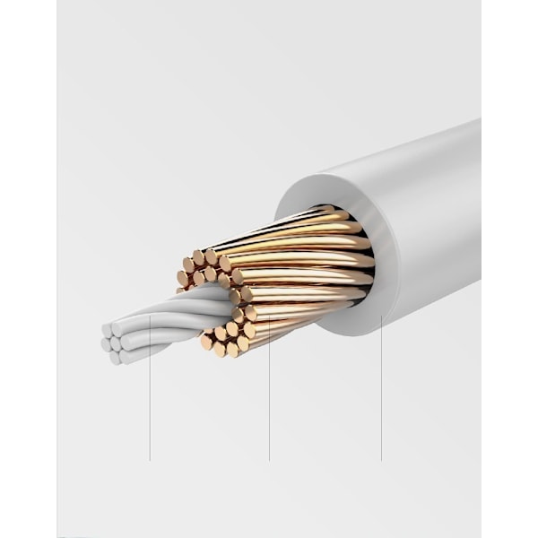 Ugreen platt Ethernet Kabel RJ45 Cat 6 UTP 1000 Mbps 1 m Svart Svart