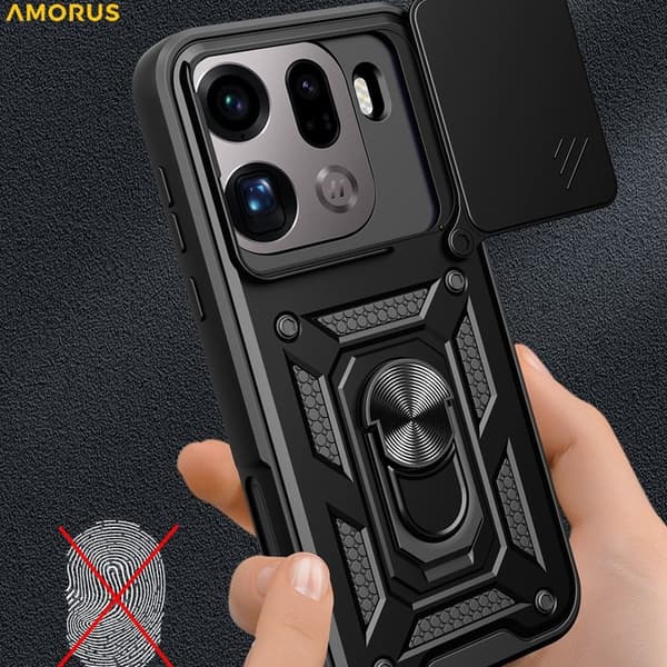 AMORUS Mobilskal till Oppo Find X9 Pro 5G Plast - Röd