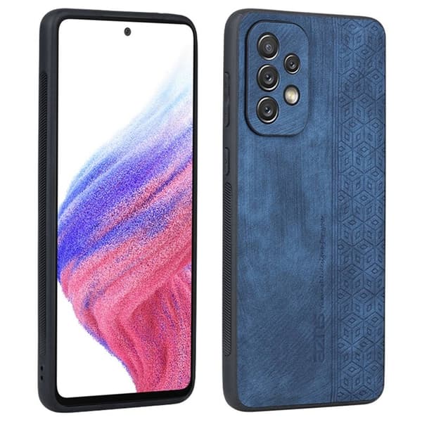 AZNS Samsung Galaxy A53 5G Plånboksfodral Konstläder - Blå