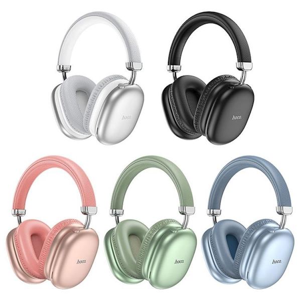 Hoco Over-Ear Hörlurar Trådlösa Bluetooth W35 Max - Blå Blå