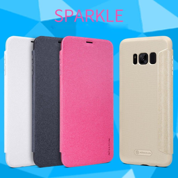 Nillkin Sparkle MobilFodral till Samsung Galaxy S8 Plus - Svart Svart
