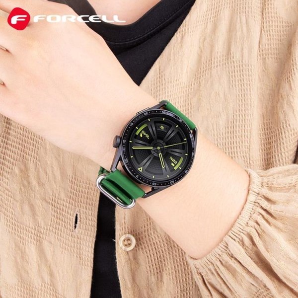 Forcell Galaxy Watch 6 (44mm) Ranneke FS01 - Vihreä