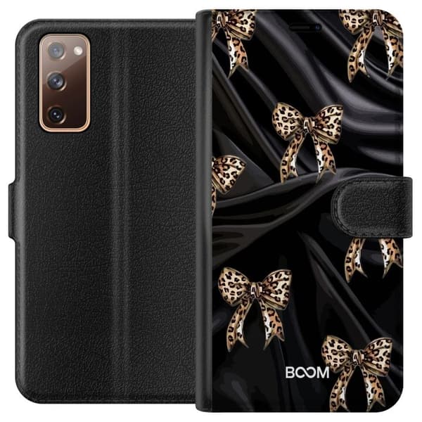 Pung Etui til Samsung Galaxy S20 FE med Leopard Bow