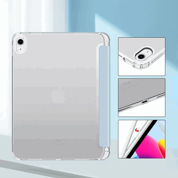 Tech-Protect iPad 10.9 (2022) Cover Hybrid - Sky Blå Blå