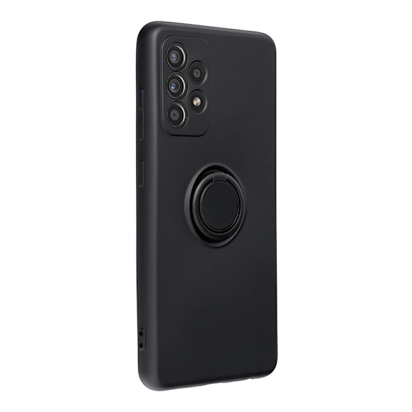 Forcell Galaxy A52s/A52 5G/A52 4G Skal Silikon Ring - Svart Svart