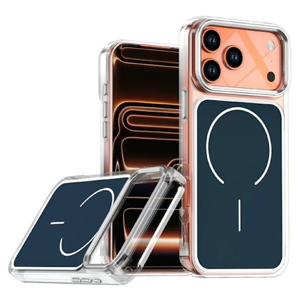 Mobilskal till iPhone 17 Pro Max Magsafe Electroplated - Blå Blå