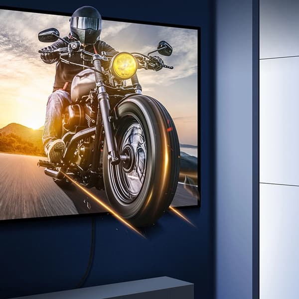 Baseus HDMI 8K Kabel 1m High Definition - Svart Svart