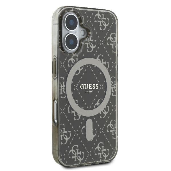 Guess Mobilskal till iPhone 16 MagSafe IML 4G - Brun Brun