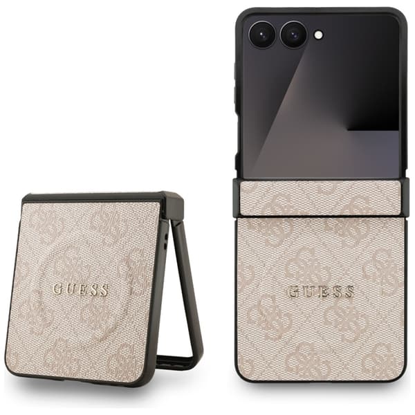 Guess Mobilskal För Galaxy Z Flip 7 MagSafe 4G Classic - Rosa