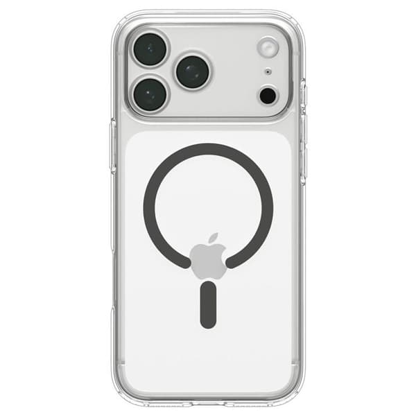 Spigen Mobilskal För iPhone 18 Pro/17 Pro Magsafe Ultra Hybrid - Clear/Grå
