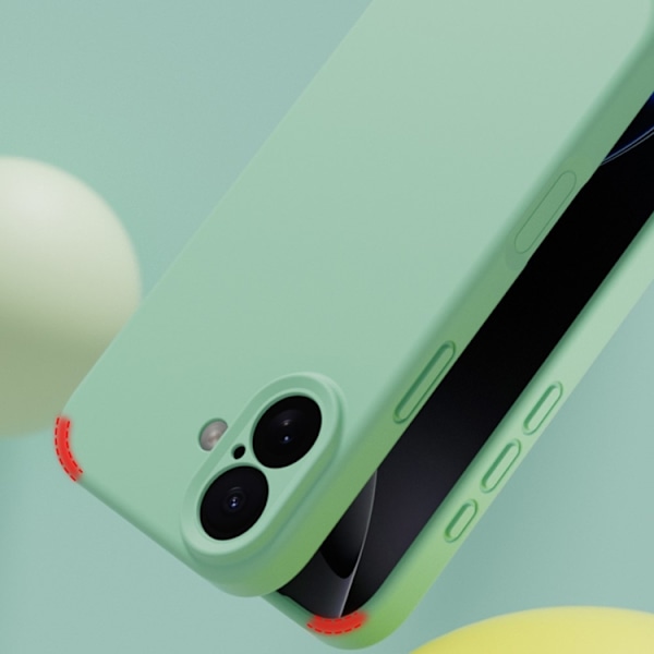 YCADEN Mobilskal till iPhone 17 Precise Cutouts - Antikvit Vit