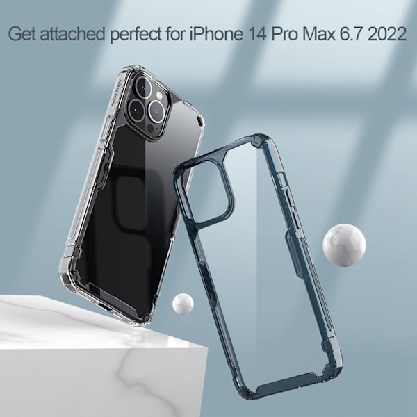 NILLKIN Nature Pro Mobilskal för iPhone 14 Pro Max - Blå