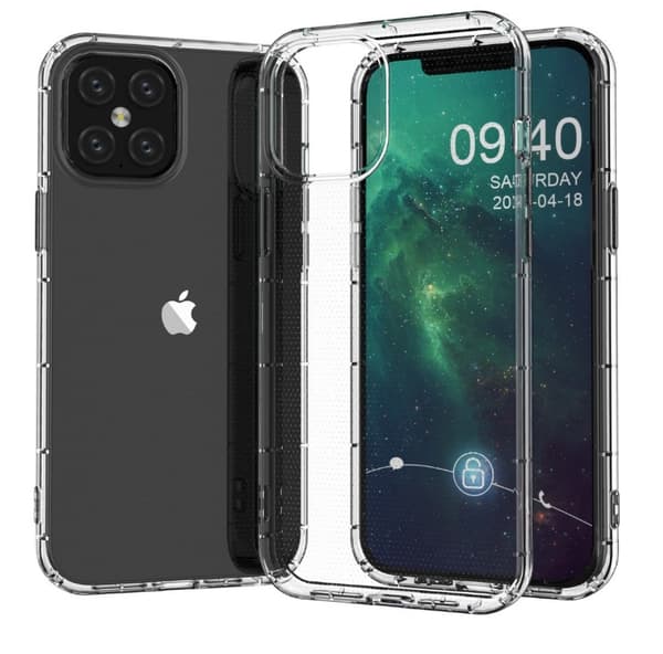 Tunt Mjukt Drop-Proof Skal iPhone 13 Pro - Clear Transparent
