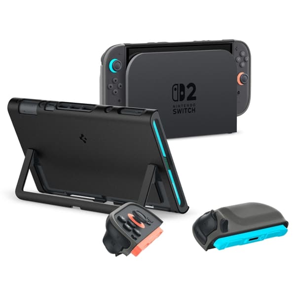 Spigen Nintendo Switch 2 Etui Nano Pop - Sort Sesam Svart