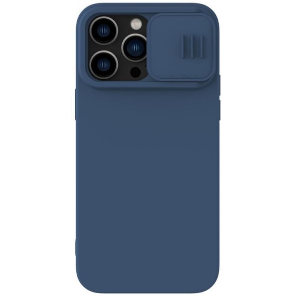 Nillkin iPhone 14 Pro Max Skal Magsafe CamShield Silicone - Blå