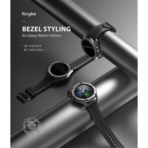 Ringke Bezel Styling Cover Galaxy Watch 3 45mm - Sort Black