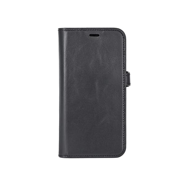Buffalo iPhone 16e Plånboksfodral MagSafe 3 Kort Premiumläder Svart